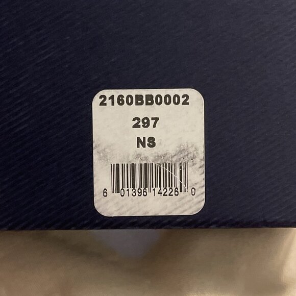 NEW NIB Brooks Brothers Suspenders Blue Olive Stripe Adjustable Clip-On Leather - Picture 7 of 8